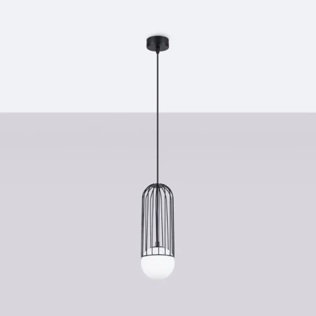 Pendant lamp BRINA 1 black