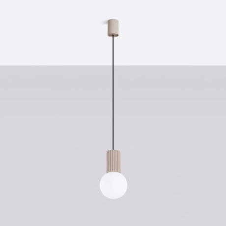 Pendant lamp HALO 1 taupe