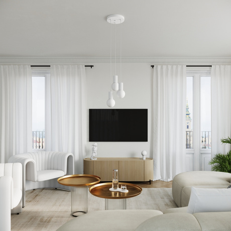 Pendant lamp HALO 1 white