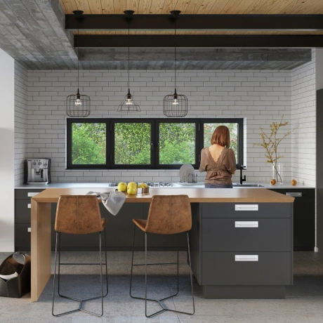 Pendant lamp CELTA black