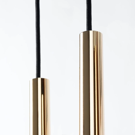 Pendant lamp PASTELO 3P polished gold