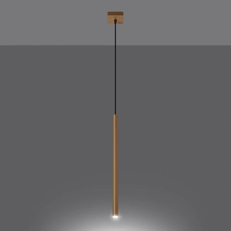 Pendant lamp PASTELO 1 gold