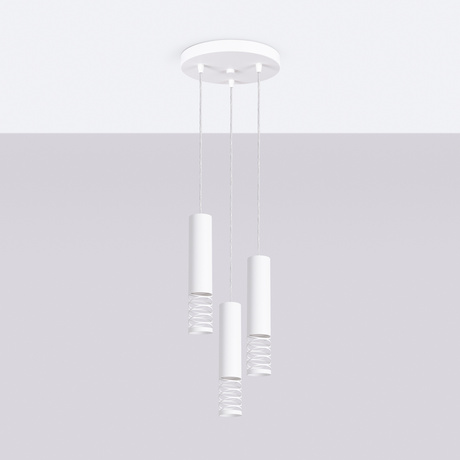 Pendant lamp LAMI 3P white