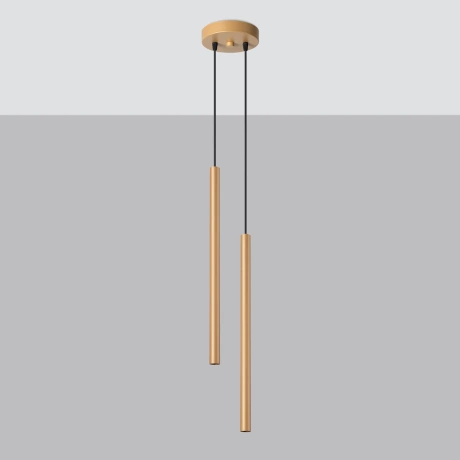 Pendant lamp PASTELO 2 gold