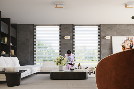 Wall lamp LAPPO natural wood + 1x LED bulb E14 3000K Warm 7.5W 620lm