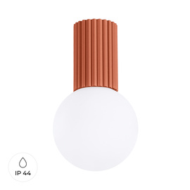 Ceiling lamp HALO red ochra IP44
