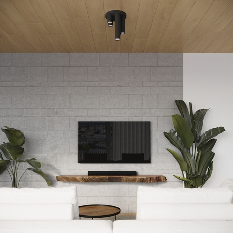 Ceiling lamp LAGOS 3P black