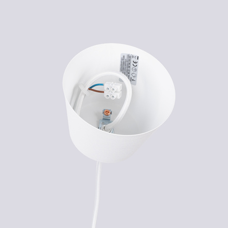 Pendant lamp BILO biała