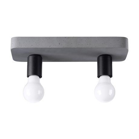 Ceiling lamp TAVO 2 + 2x LED bulb E27 3000K 7W 760lm