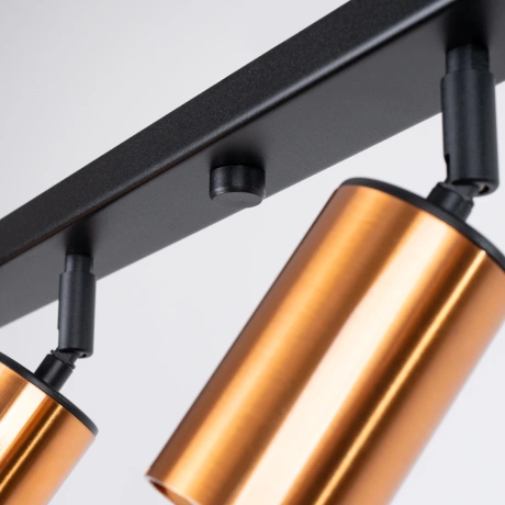 Ceiling lamp WINX 6L black/cooper