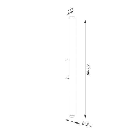 Wall lamp PASTELO 2 beige