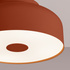 Ceiling lamp OMIQ red ochre