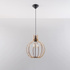 Pendant lamp ARANCIA natural wood
