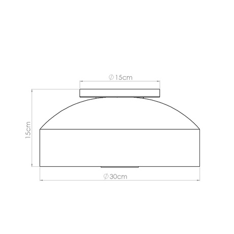 Ceiling lamp OMIQ black