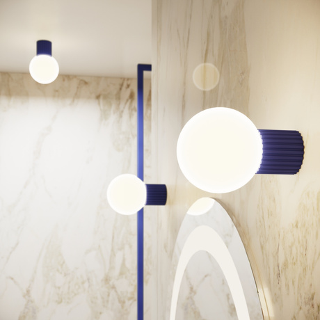 Ceiling lamp HALO ultramarine IP44