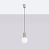 Pendant lamp HALO 1 taupe