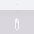 Hanging lamp NICUS 1 white + 1x LED Bulb E27 4000K Cool White 7.5W 690lm