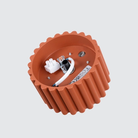 Ceiling lamp AURA 1 red ochra Gx53