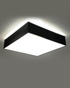 Ceiling lamp HORUS 45 BLACK + 3x LED Bulb E27 4000K Cool White 7.5W 650lm