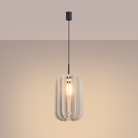 Pendant lamp MULA 27 beige