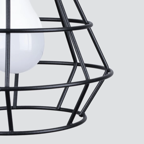 Pendant lamp SUBA 4L black