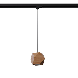 Pendant lamp WOODY natural wood GU10 #B