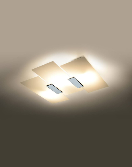 Ceiling lamp FABIANO + 3x LED Bulb E27 3000K Warm White 7,5W 620lm