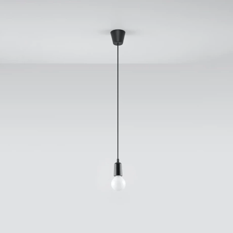 Pendant lamp DIEGO 1 black