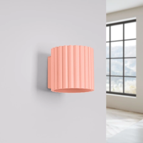 Wall lamp AURA peach G9