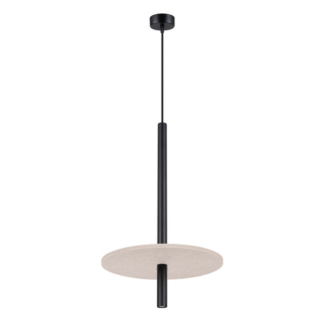 Pendant lamp FELTRO 1 black/beige