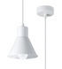 Hanging lamp TALEJA 1 white [E27] + 1x LED Bulb E27 3000K Warm 7.5W 620lm