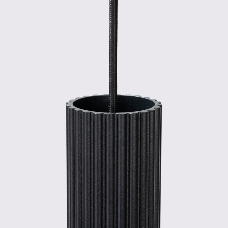 Pendant lamp KARBON 2 black