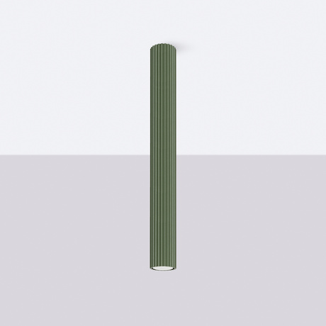 Ceiling lamp KARBON 60 olive green
