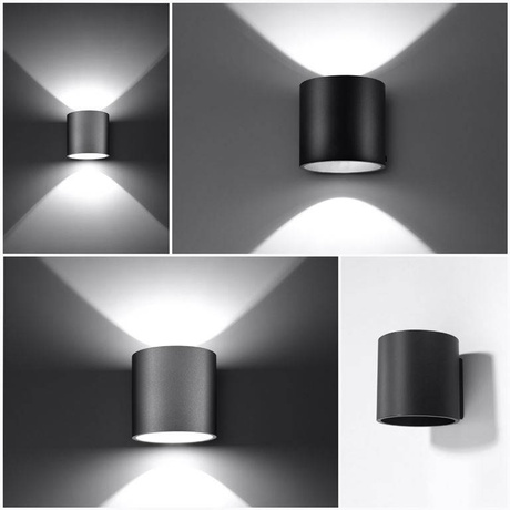 Wall lamp ORBIS white + 1x LED Bulb G9 4000K Cool White 4.5W 530lm