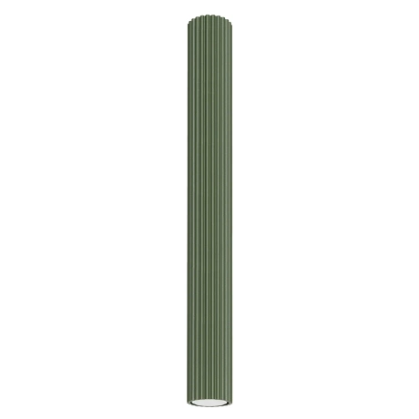 Ceiling lamp KARBON 60 olive green