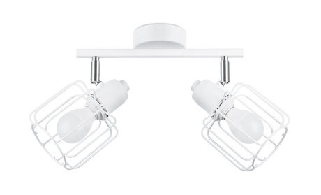 Ceiling lamp BELUCI 2 white + 2x LED Bulb E14 4000K Cold 7.5W 680lm