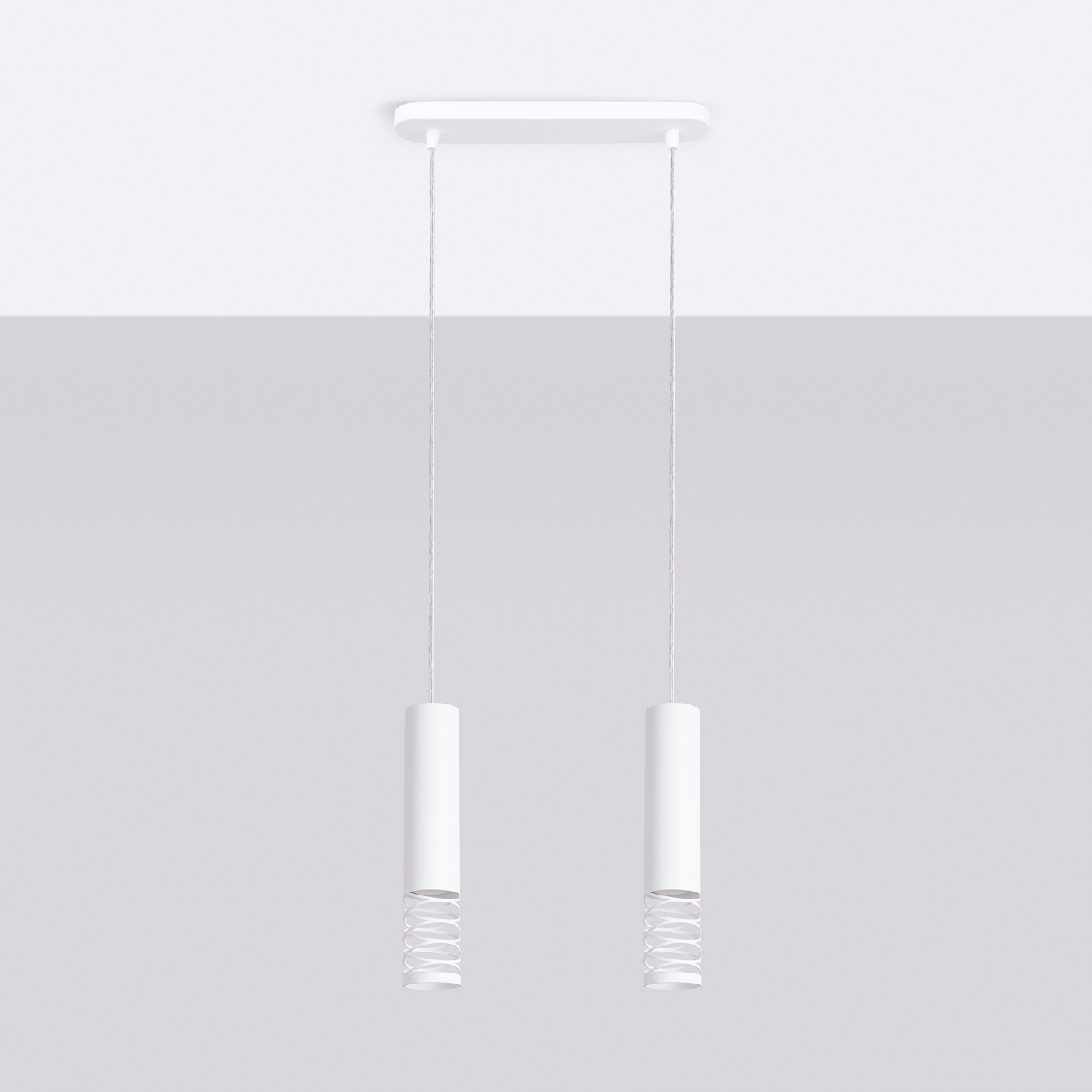 Pendant lamp LAMI 2 white