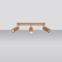 Ceiling lamp ZEKE 3 oak