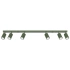 Ceiling lamp KARBON 6L olive green