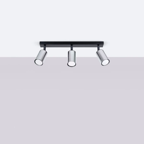 Ceiling lamp WINX 3 black/chrome