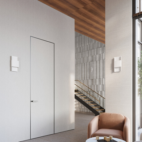 Wall lamp DURLIN white + 2x LED Bulb G9 3000K Warm 4.5W 450lm