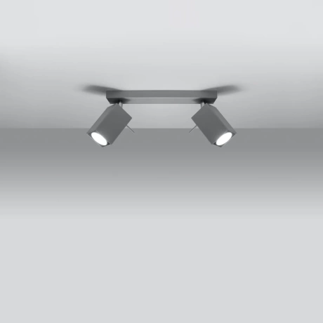 Ceiling lamp MERIDA 2 grey