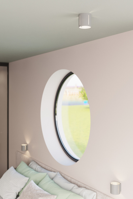 Wall lamp INEZ gray + 1x LED Bulb G9 3000K Warm 4.5W 510lm