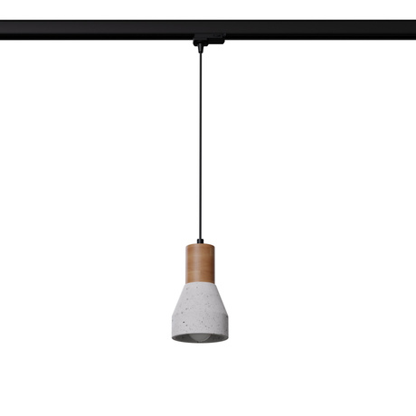 Pendant lamp QUBIC grey E27 3000K 7,5W 620lm #B