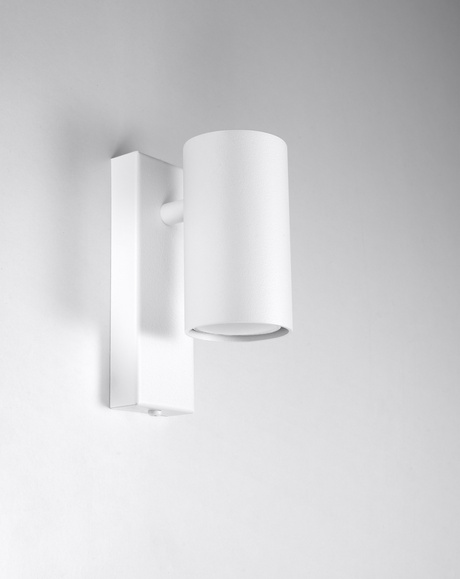 Wall lamp UTTI white + 1x LED Bulb GU-10 3000K Warm 7W 620lm