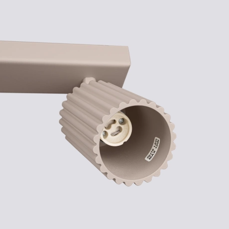 Ceiling lamp KARBON 4 taupe