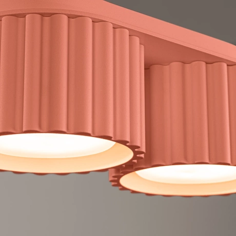 Ceiling lamp AURA 2 peach Gx53