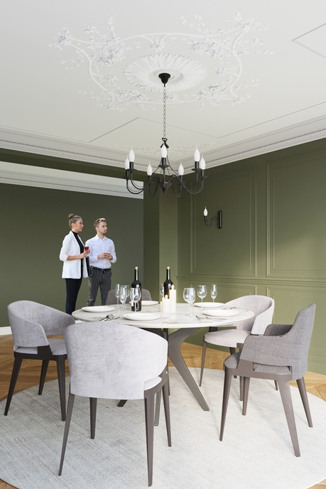 Chandelier MINERWA 3 black + 3x LED Bulb E14 3000K Warm 7.5W 620lm