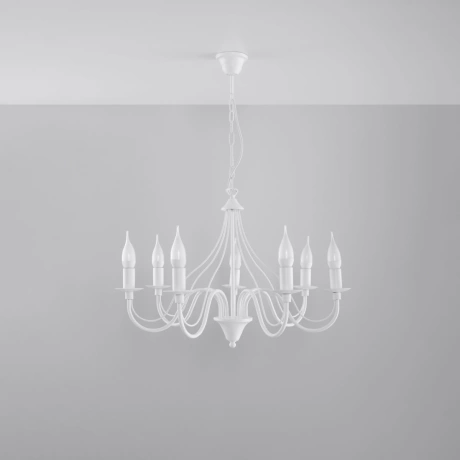 Chandelier MINERWA 7 white