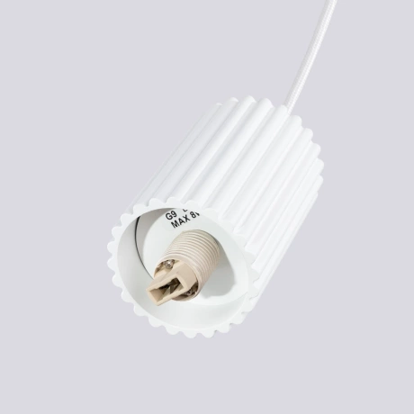 Pendant lamp HALO 3P white
